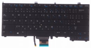 Klawiatura DELL Latitude E7240 E7420 CZ 0N19JY A