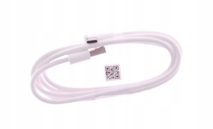 Kabel USB - USB typ C 1,2m marki wtyk kątowy kolor BIAŁY