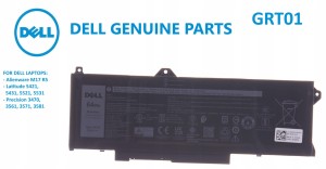 NOWA ORYGINALNA BATERIA DELL TYPE GRT01 64WH 15.2V DP/N 0P3TJ R05P0 2025
