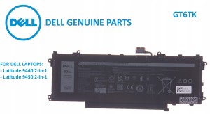 NOWY ORYGINALNY AKUMULATOR DO LAPTOPA DELL GT6TK Dell Latitude 9440