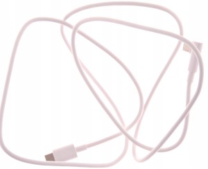 Kabel USB C - USB typ C wtyk kątowy kolor BIAŁY A