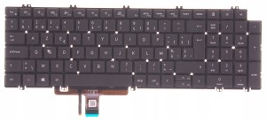 Klawiatura DELL Precision 3560 BE 0RXT36 B