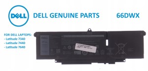 Bateria DELL Latitude 7340 7440 7640 MODEL: 66DWX